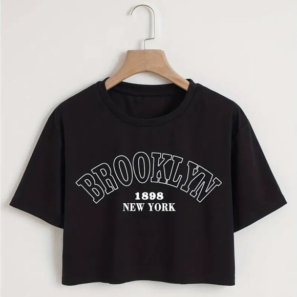 Brooklyn 1898 Crop Top l SIZE S - Picture 1 of 4